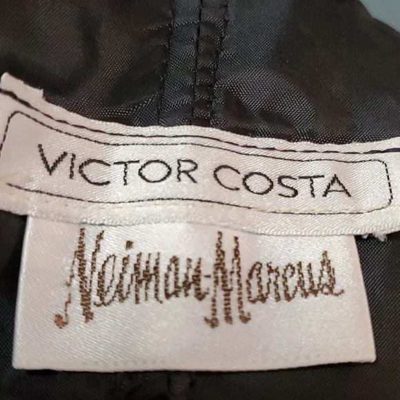 Victor costa, Neiman Marcus black ball gown, 10 - Picture 7 of 15